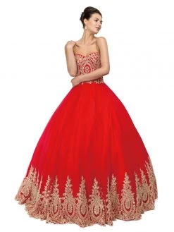 Dancing Queen - 1115 Bead Embellished Sweetheart Formal Ball Gown 15 Dancing Queen - 1115 Bead Embellished Sweetheart Formal Ball Gown
