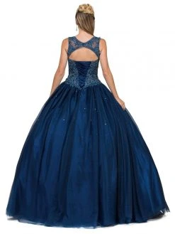 Dancing Queen - 1152 Sleeveless Beaded Quinceanera Ballgown 15 Dancing Queen - 1152 Sleeveless Beaded Quinceanera Ballgown