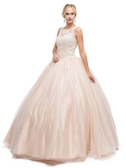 Dancing Queen - 1152 Sleeveless Beaded Quinceanera Ballgown 13 Dancing Queen - 1152 Sleeveless Beaded Quinceanera Ballgown