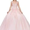 Dancing Queen - 1271 Beaded Off-Shoulder Quinceanera Gown