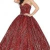 Dancing Queen - 1453 Embellished Strapless Sweetheart Ballgown 2 Dancing Queen - 1453 Embellished Strapless Sweetheart Ballgown
