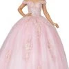 Dancing Queen - 1592 Floral Off Shoulder Ballgown 2 Dancing Queen - 1592 Floral Off Shoulder Ballgown