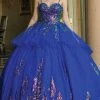 Dancing Queen - 1601 Sequin Ornate Peplum Ballgown 2 Dancing Queen - 1601 Sequin Ornate Peplum Ballgown