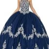 Dancing Queen - 1607 Halter Cutout Corset Ballgown 2 Dancing Queen - 1607 Halter Cutout Corset Ballgown