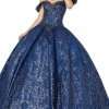 Dancing Queen - 1643 Beaded Sweetheart Glittery Gown