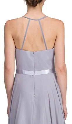 Dancing Queen - 2176 Illusion High Halter Chiffon A-Line Prom Gown 15 Dancing Queen - 2176 Illusion High Halter Chiffon A-Line Prom Gown