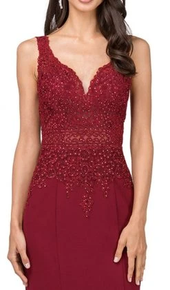 Dancing Queen - 2392 Beaded Fitted Prom Dress