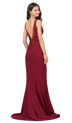 Dancing Queen - 2392 Beaded Fitted Prom Dress