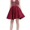Dancing Queen - 3039 Beaded Sweetheart A-Line Homecoming Dress
