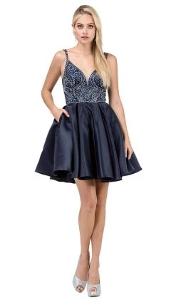 Dancing Queen - 3039 Beaded Sweetheart A-Line Homecoming Dress 17 Dancing Queen - 3039 Beaded Sweetheart A-Line Homecoming Dress