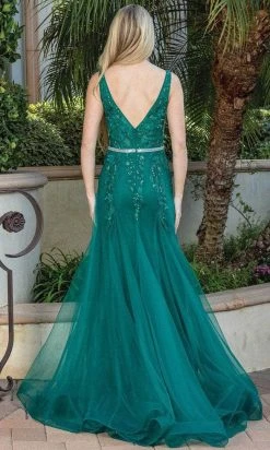 Dancing Queen 4311 - V-Neck A-Line Prom Dress