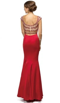 Dancing Queen - 9454 Sweetheart Sheer Back Mermaid Prom Dress 9 Dancing Queen - 9454 Sweetheart Sheer Back Mermaid Prom Dress