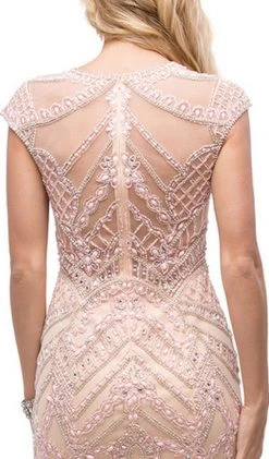 Dancing Queen - 9734 Lace Beaded Ornate Mermaid Dress 11 Dancing Queen - 9734 Lace Beaded Ornate Mermaid Dress