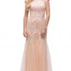 Dancing Queen - 9734 Lace Beaded Ornate Mermaid Dress
