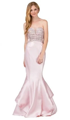 Dancing Queen - 9917 Beaded Sweetheart Mermaid Evening Dress 12 Dancing Queen - 9917 Beaded Sweetheart Mermaid Evening Dress