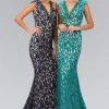 Long Dresses Elizabeth K - GL1420 Embellished Jewel Neck Gown
