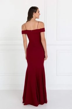 Elizabeth K - GL1593 Jersey Sweetheart Cold Shoulders Mermaid Gown 6 Elizabeth K - GL1593 Jersey Sweetheart Cold Shoulders Mermaid Gown