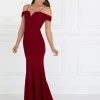 Elizabeth K - GL1593 Jersey Sweetheart Cold Shoulders Mermaid Gown 1 Elizabeth K - GL1593 Jersey Sweetheart Cold Shoulders Mermaid Gown