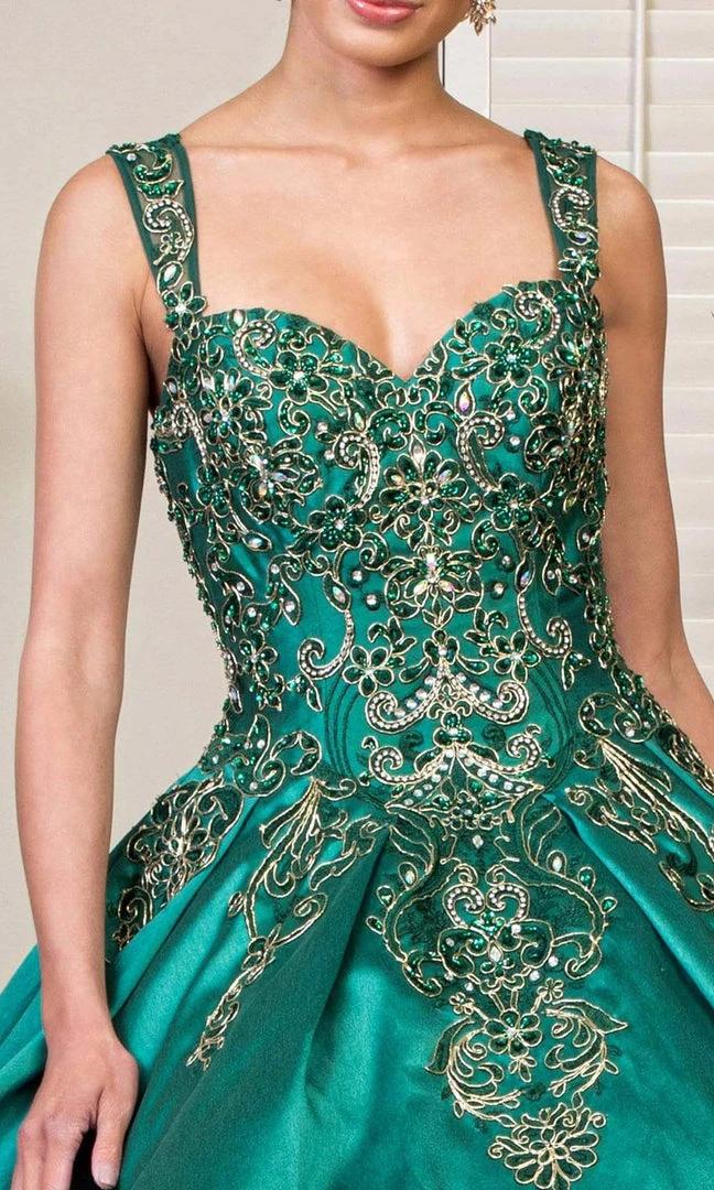 Elizabeth K - GL1930 Embroidered Sweetheart Satin Ballgown 9 Elizabeth K - GL1930 Embroidered Sweetheart Satin Ballgown