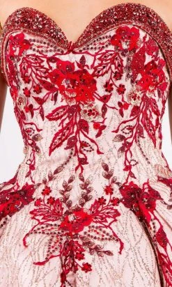 Elizabeth K - GL1957 Rosette Embroidered Ballgown 16 Elizabeth K - GL1957 Rosette Embroidered Ballgown