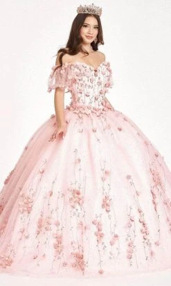 Elizabeth K GL1975 - Floral Glitter Ballgown 33 Elizabeth K GL1975 - Floral Glitter Ballgown