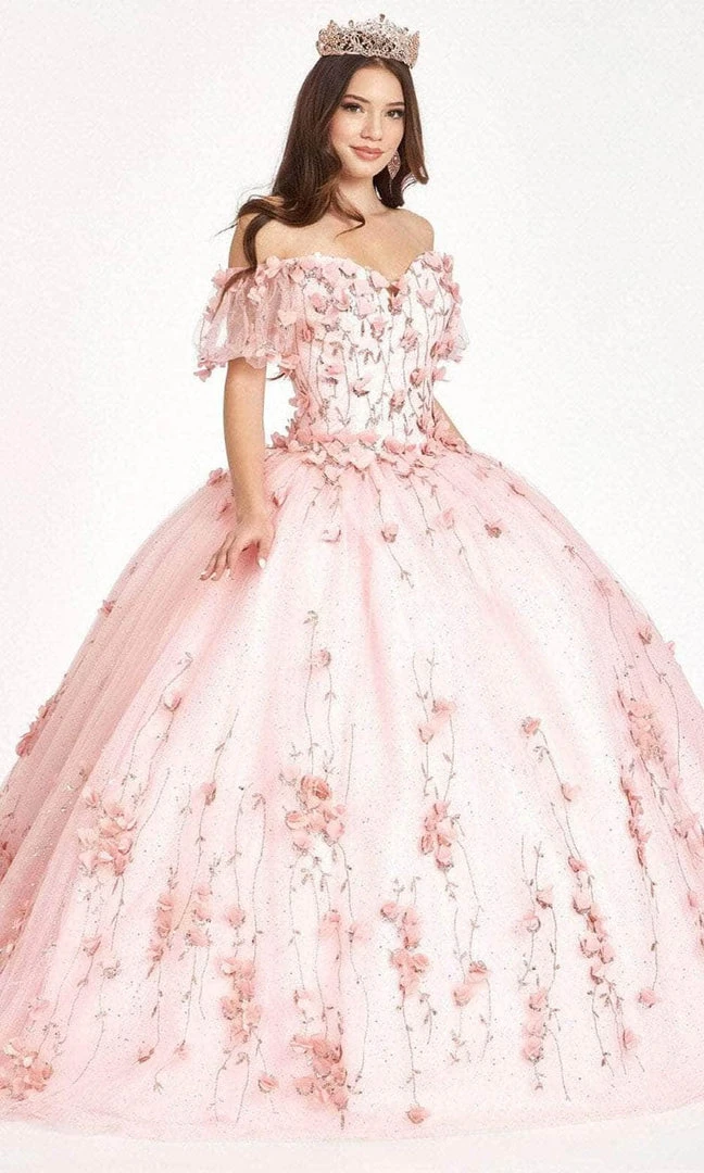 Elizabeth K GL1975 - Floral Glitter Ballgown 11 Elizabeth K GL1975 - Floral Glitter Ballgown