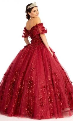 Elizabeth K GL1975 - Floral Glitter Ballgown 26 Elizabeth K GL1975 - Floral Glitter Ballgown