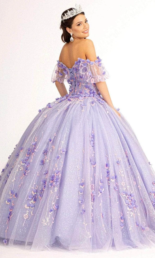 Elizabeth K GL1975 - Floral Glitter Ballgown 15 Elizabeth K GL1975 - Floral Glitter Ballgown