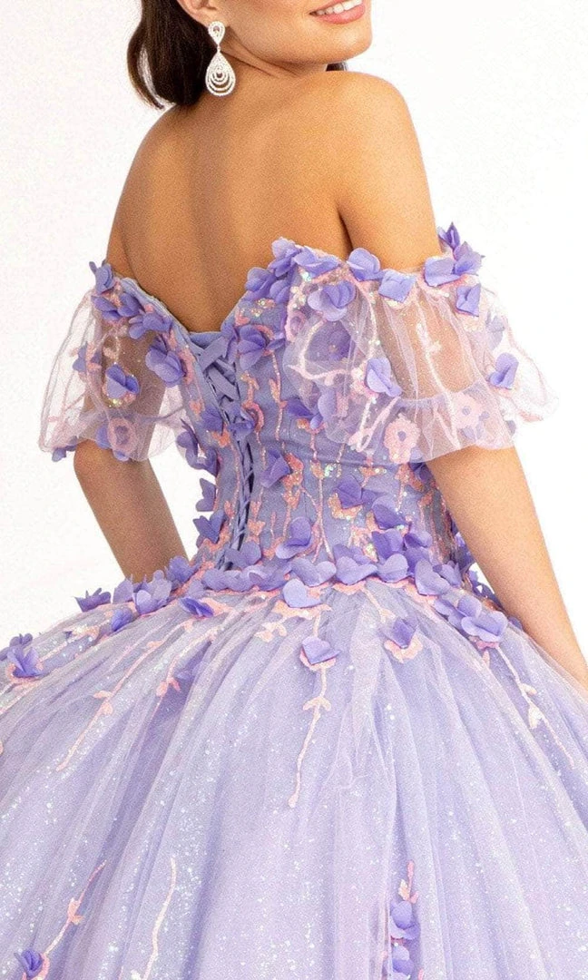 Elizabeth K GL1975 - Floral Glitter Ballgown 17 Elizabeth K GL1975 - Floral Glitter Ballgown