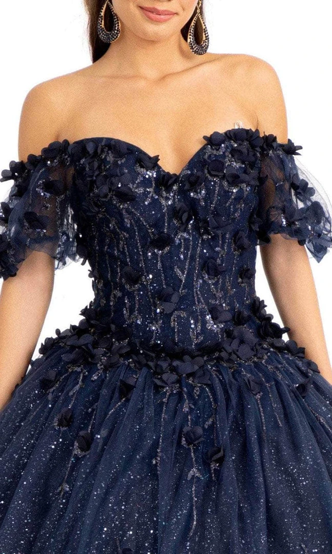 Elizabeth K GL1975 - Floral Glitter Ballgown 21 Elizabeth K GL1975 - Floral Glitter Ballgown