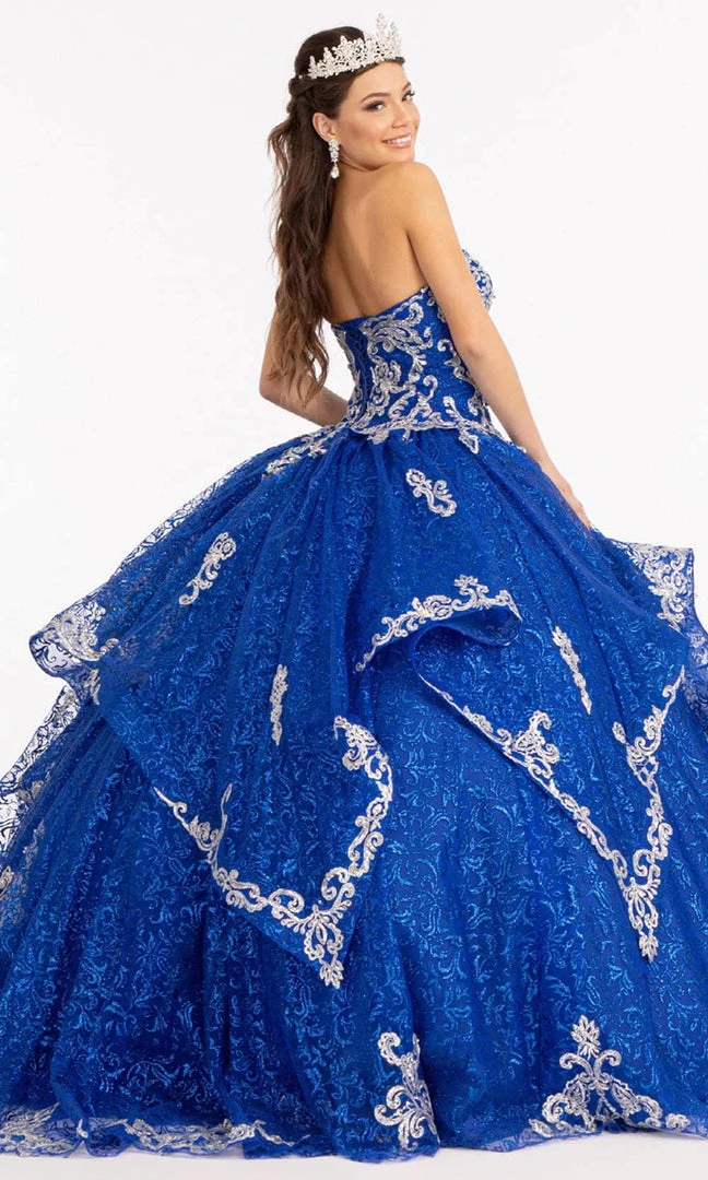 Elizabeth K GL1987 - Strapless Sweetheart Neckline Ball Gown 8 Elizabeth K GL1987 - Strapless Sweetheart Neckline Ball Gown