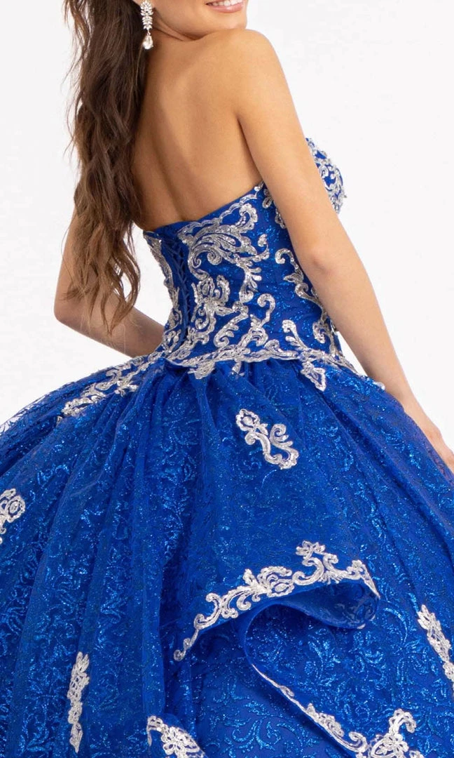 Elizabeth K GL1987 - Strapless Sweetheart Neckline Ball Gown 10 Elizabeth K GL1987 - Strapless Sweetheart Neckline Ball Gown