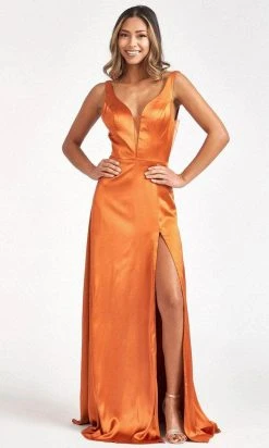 Elizabeth K GL1992 - Plunging Bodice Satin Prom Dress 37 Elizabeth K GL1992 - Plunging Bodice Satin Prom Dress