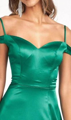 Elizabeth K GL1994 - Tie Strap Satin A-Line Prom Dress 27 Elizabeth K GL1994 - Tie Strap Satin A-Line Prom Dress
