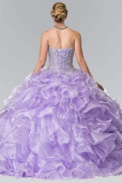 Elizabeth K - GL2209 Ruffled Sweetheart Ballgown 9 Elizabeth K - GL2209 Ruffled Sweetheart Ballgown