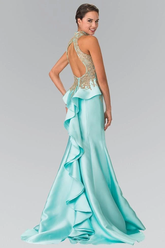 Elizabeth K - GL2280 High Neck Mermaid Gown 6 Elizabeth K - GL2280 High Neck Mermaid Gown