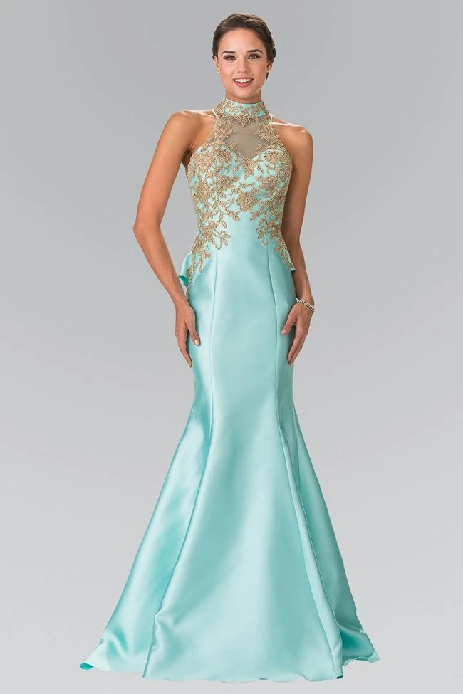 Elizabeth K - GL2280 High Neck Mermaid Gown 5 Elizabeth K - GL2280 High Neck Mermaid Gown