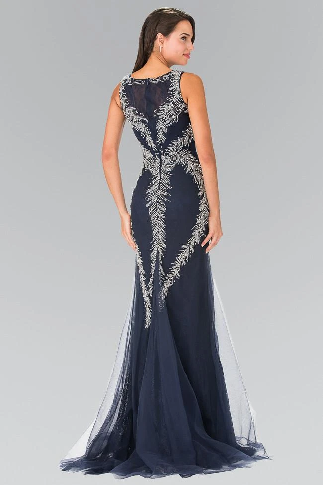 Elizabeth K - GL2289 Sequined Mermaid Gown 6 Elizabeth K - GL2289 Sequined Mermaid Gown