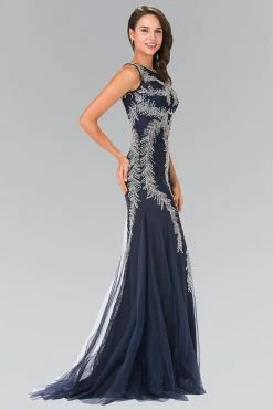 Elizabeth K - GL2289 Sequined Mermaid Gown 8 Elizabeth K - GL2289 Sequined Mermaid Gown