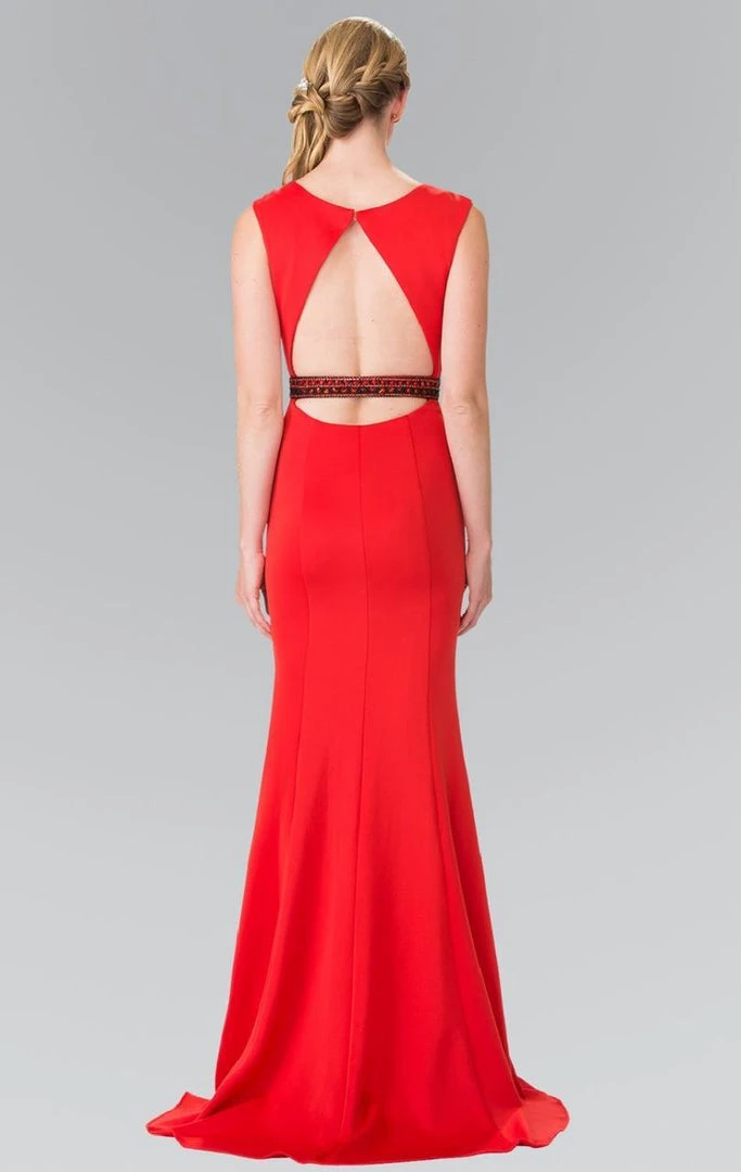 Elizabeth K - GL2306 Sleeveless Jewel Long Dress 4 Elizabeth K - GL2306 Sleeveless Jewel Long Dress