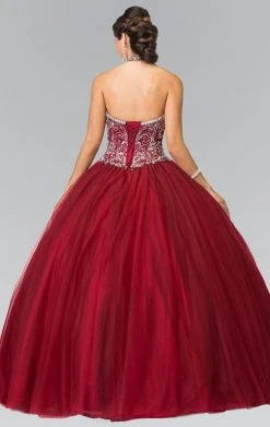 Elizabeth K - GL2308 Beaded Halter Neck Tulle Ballgown 13 Elizabeth K - GL2308 Beaded Halter Neck Tulle Ballgown