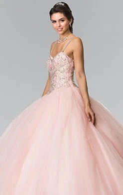 Elizabeth K - GL2350 Sleeveless Beaded Ballgown