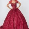 Elizabeth K - GL2804 Embellished Sweetheart Ballgown With Bolero