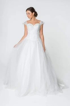 Elizabeth K - GL2817 Embellished Sweetheart Wedding Gown