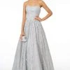 Elizabeth K - GL2921 Embellished Strapless Sweetheart A-Line Gown
