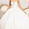 Elizabeth K GL3017 - Strapless Sweetheart Wedding Dress 1 Elizabeth K GL3017 - Strapless Sweetheart Wedding Dress