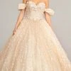 Elizabeth K GL3019 - Off-shoulder Sweetheart Neck Ball Gown