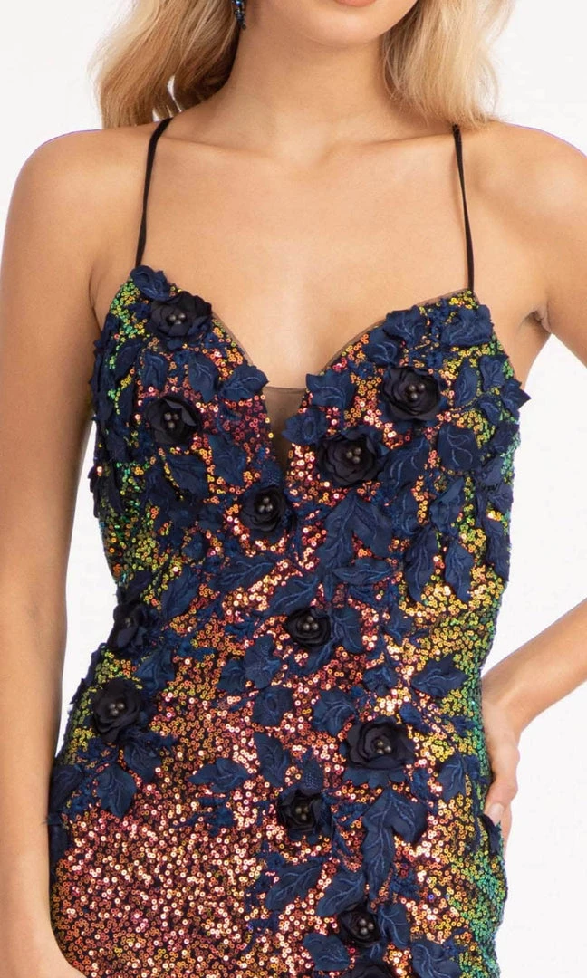 Elizabeth K GL3025 - Sleeveless Deep Sweetheart Neck Evening Dress 5 Elizabeth K GL3025 - Sleeveless Deep Sweetheart Neck Evening Dress