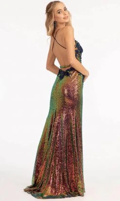 Elizabeth K GL3025 - Sleeveless Deep Sweetheart Neck Evening Dress 11 Elizabeth K GL3025 - Sleeveless Deep Sweetheart Neck Evening Dress