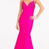 Elizabeth K GL3035 - Lace Up Back Mermaid Prom Dress 2 Elizabeth K GL3035 - Lace Up Back Mermaid Prom Dress